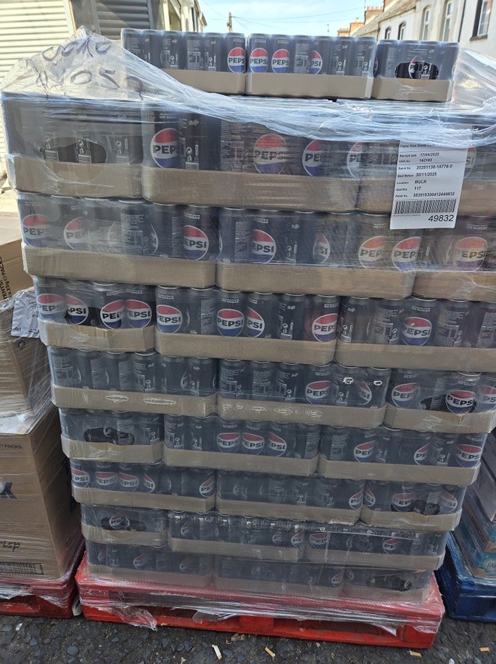 Pepsi Pallets